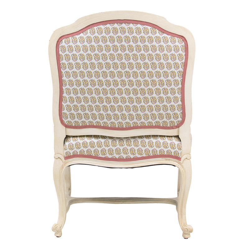 A Pair of Louis XV Style Painted Slipper Chairs