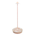 Hand-Painted Wireless Palampore Mushroom Lamp