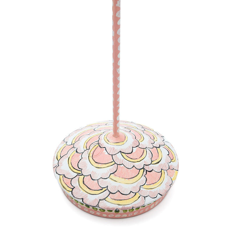Hand-Painted Wireless Palampore Mushroom Lamp