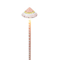Hand-Painted Wireless Palampore Mushroom Lamp