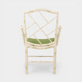 A Pair of Painted Fretwork Armchairs Attributed to Colefax and Fowler
