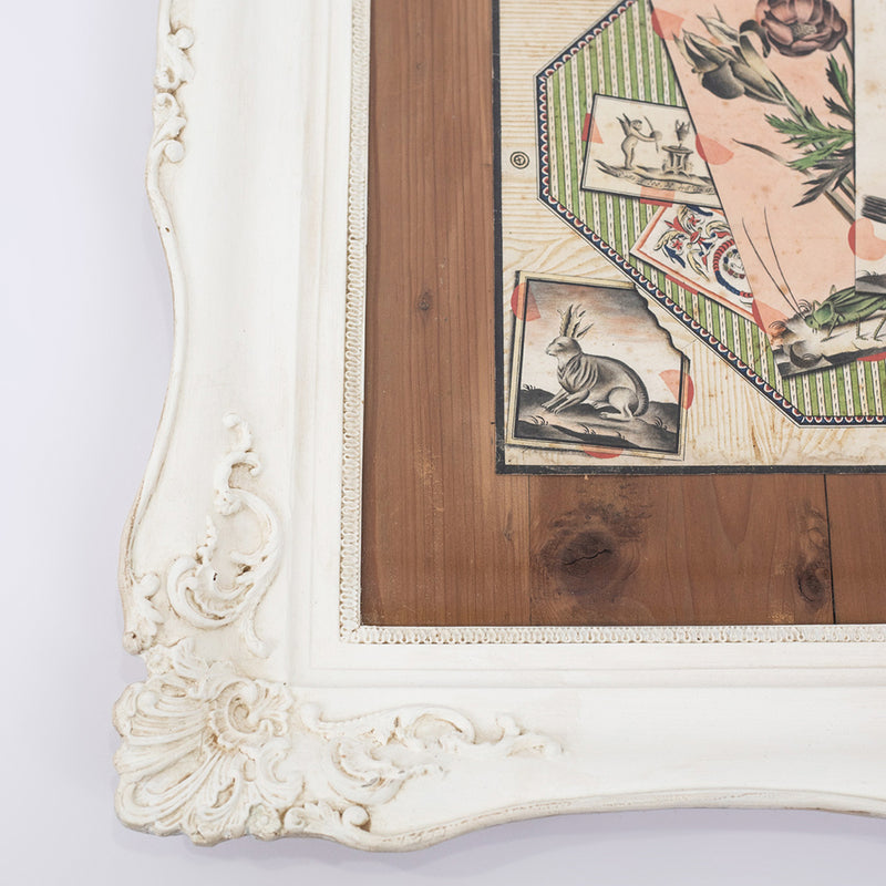 A Pair of Trompe L'Oeil Paintings Featuring Birds