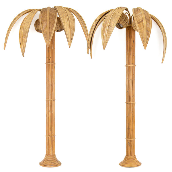 Pair of Coconut Tree Wall-Mounted Lights | Casa Branca