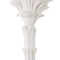 A Pair of Plaster Torchère Lamps in the Manner of Serge Roche