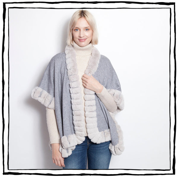 Snap-Sleeve Poncho