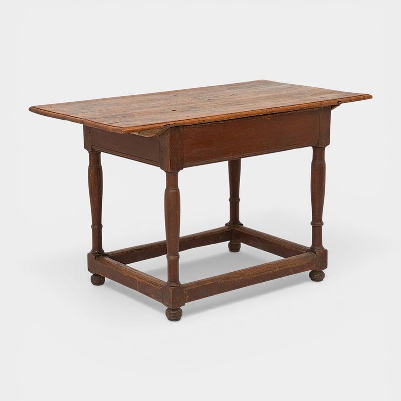 A Rare Antique Scandinavian Baroque Oak Table