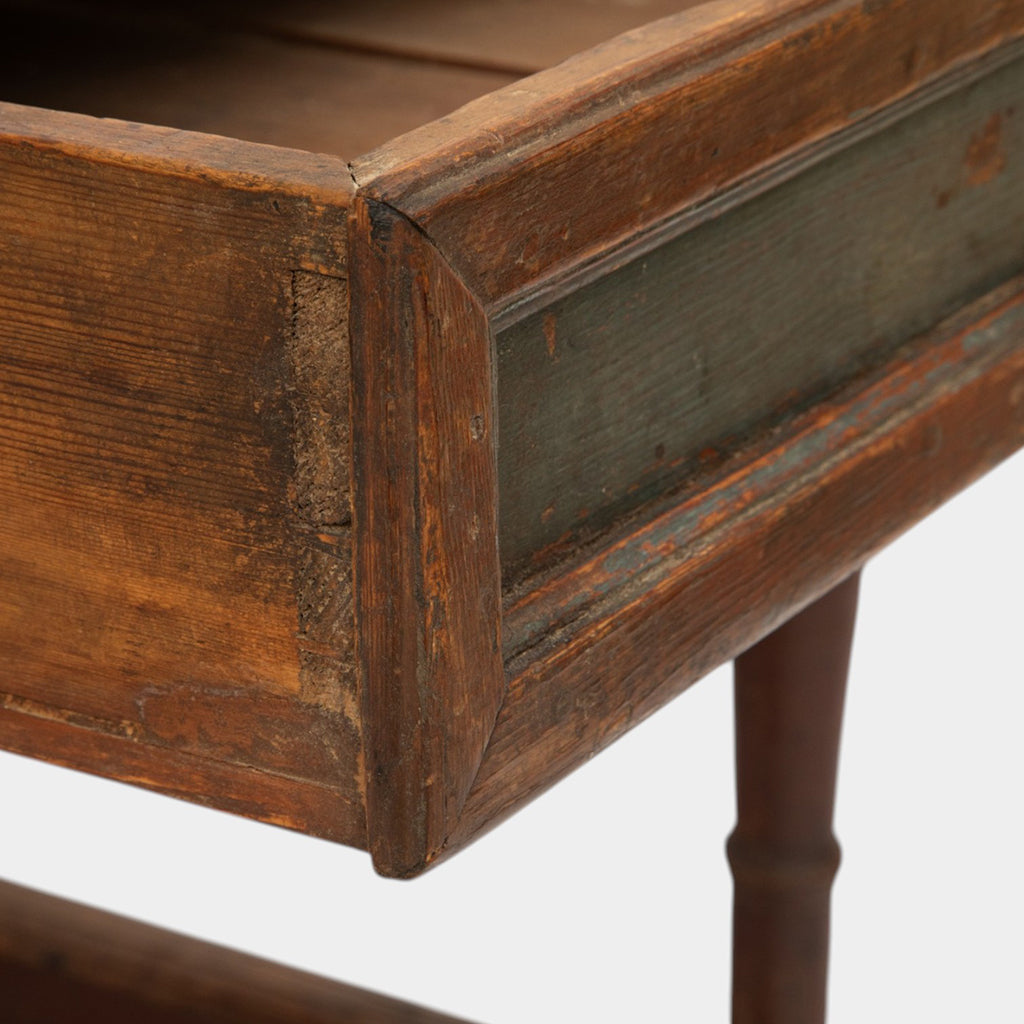 A Rare Antique Scandinavian Baroque Oak Table