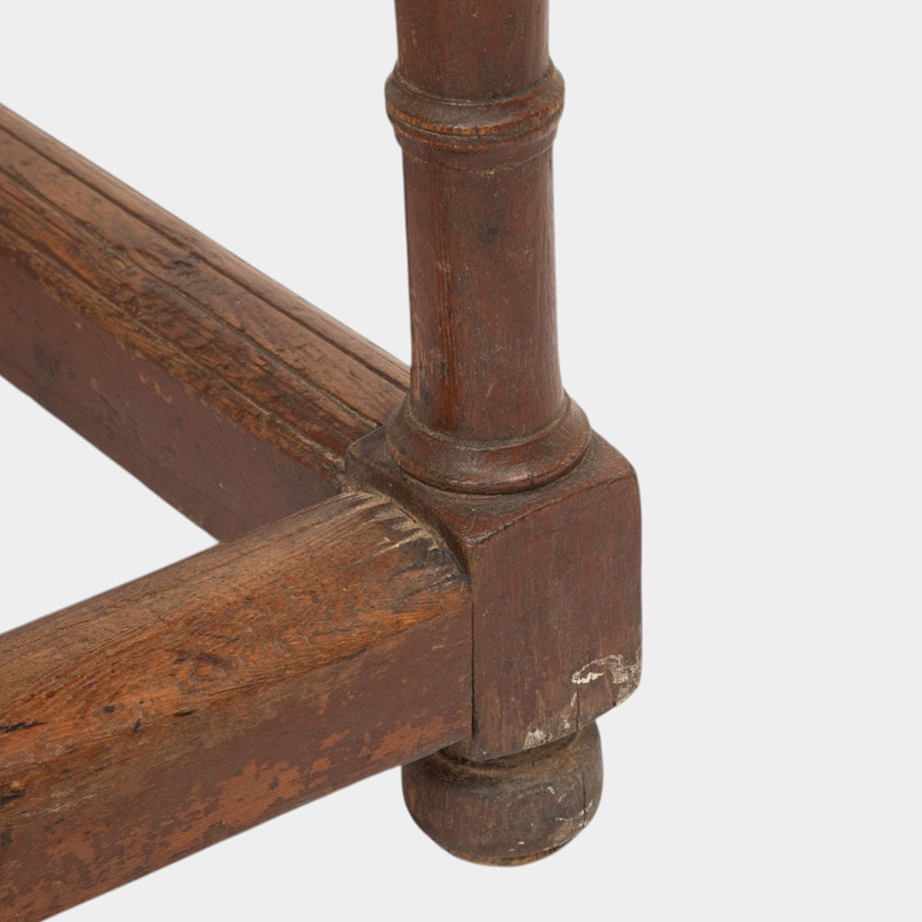 A Rare Antique Scandinavian Baroque Oak Table