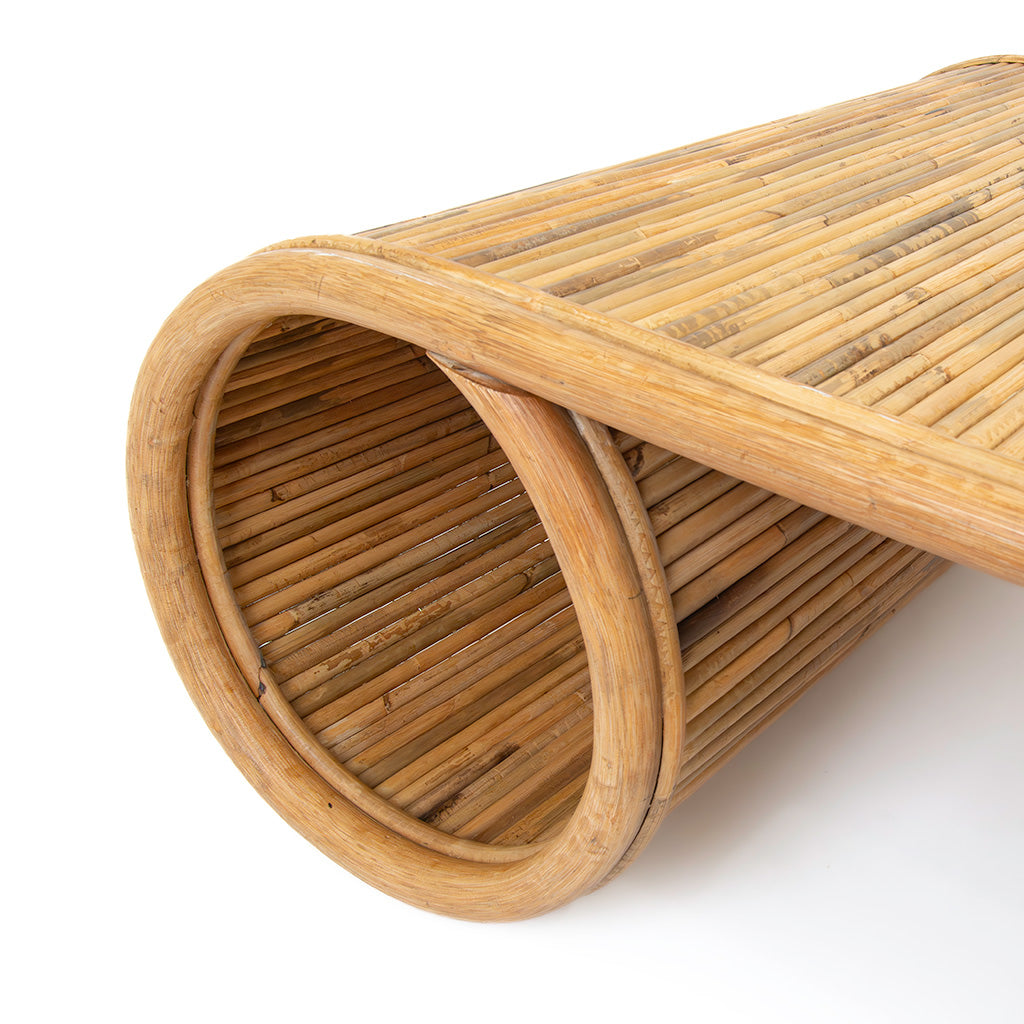 Scroll-end coffee table