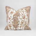 Srinagar Pillow with Srinagar Stripe Flange