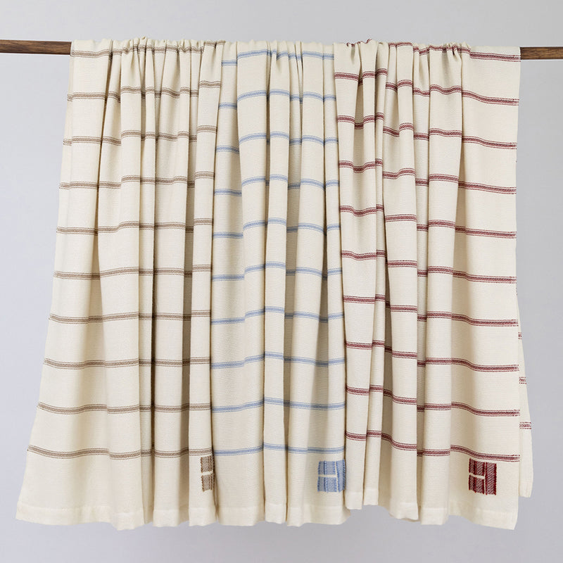 Casa Branca x Swans Island Branca Ticking Throw