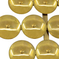 Pair Swedish Mirrored Brass Candle Holders