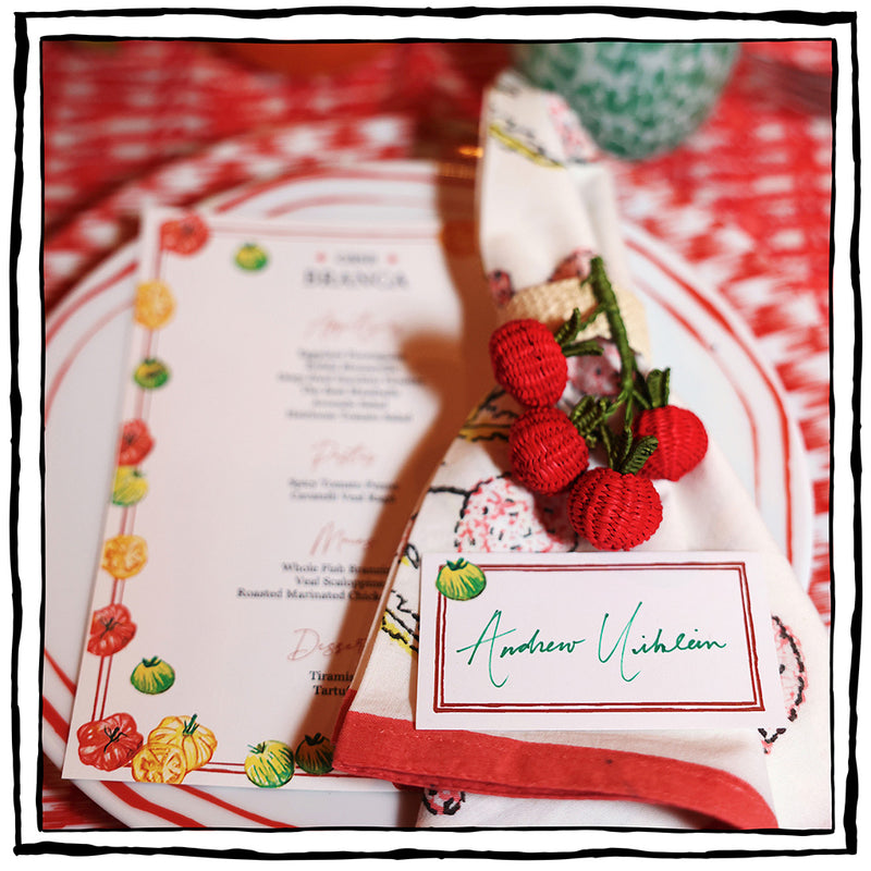 Tomato Vine Napkin Ring