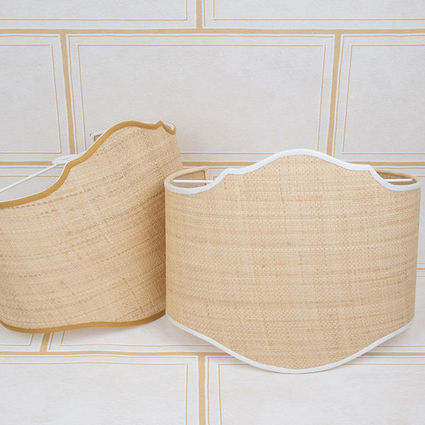 Raffia White Trim