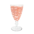A Pair of Hand-Painted Wine Glasses