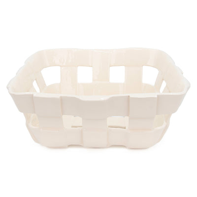 Woven Ceramic Basket