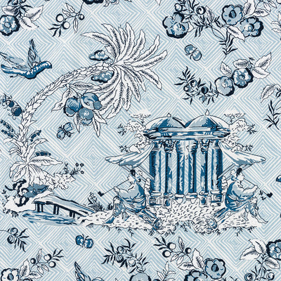 Pavilion - Sky & Navy (Memo)