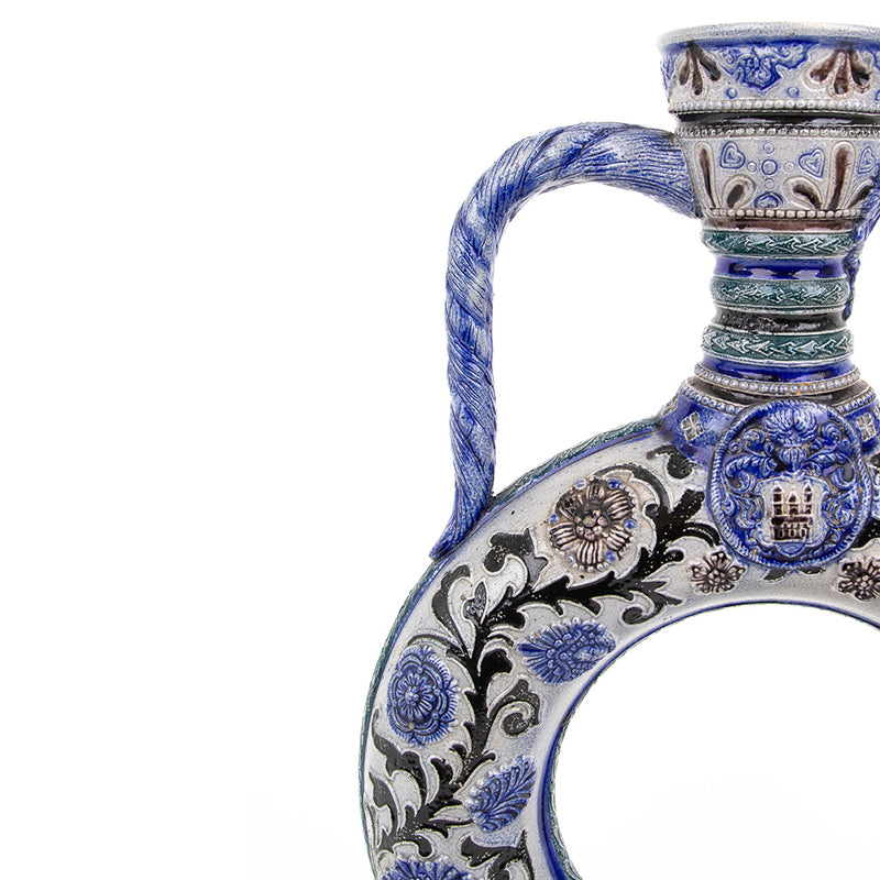 Pair of Salt Glazed Ewers in the Style of Westwald