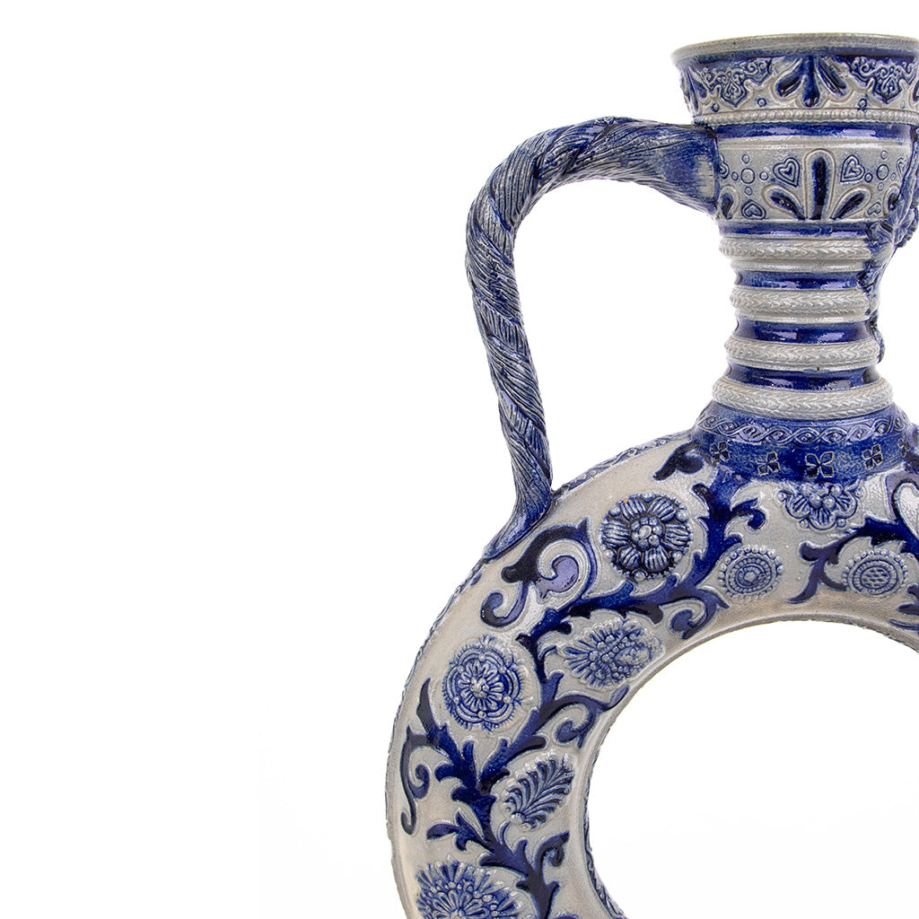 Pair of Salt Glazed Ewers in the Style of Westwald