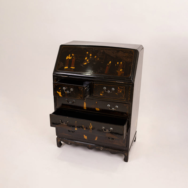 Chinese Export Drop-Front Desk