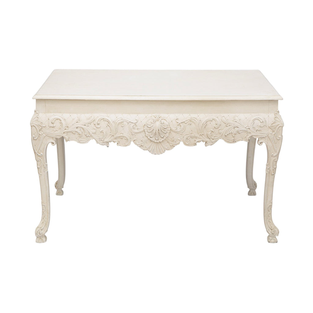 A Vintage Chippendale Style Table with Carved Details