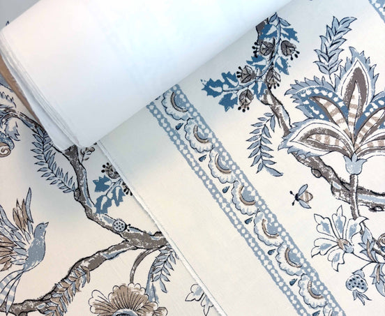 Fabric as Wallpaper