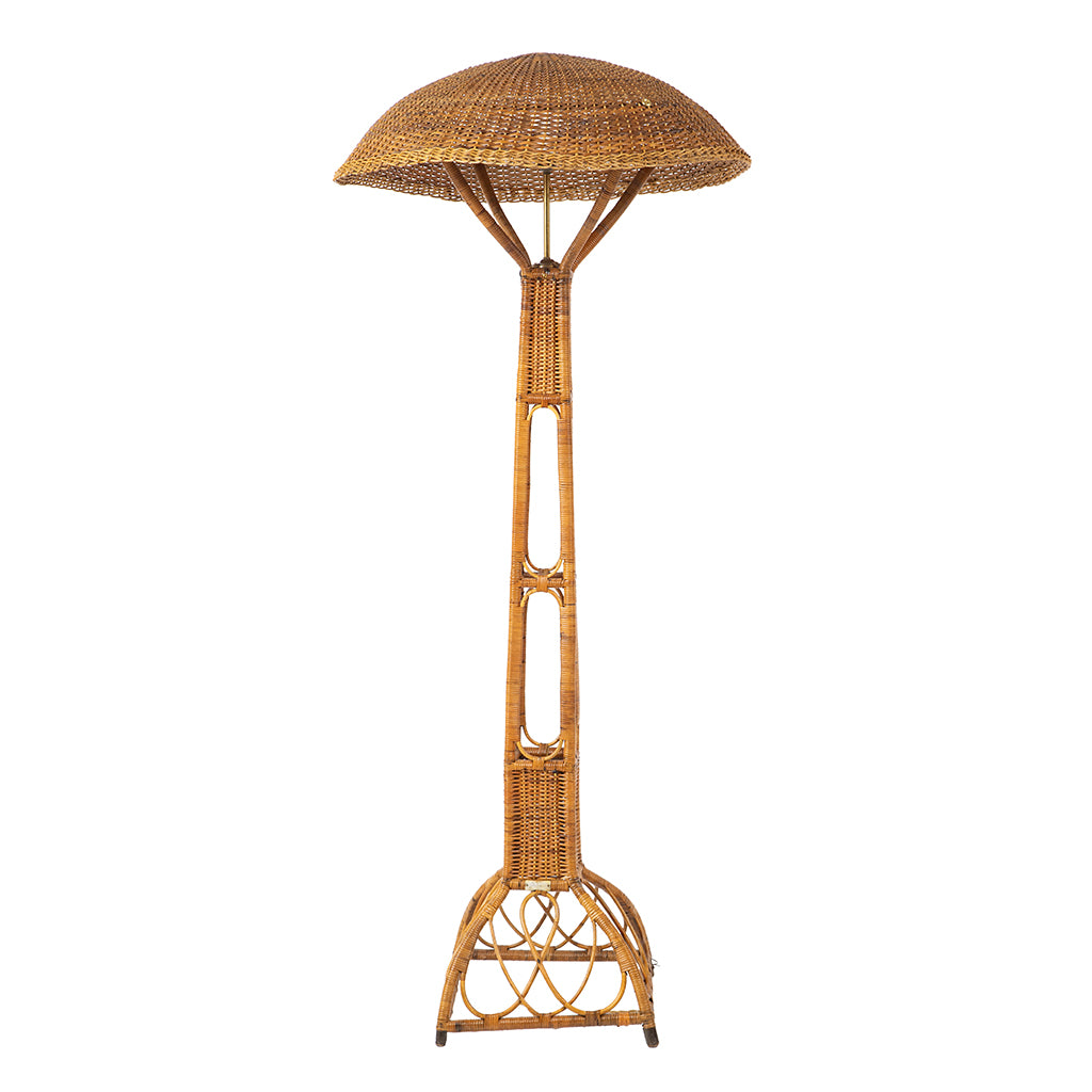 Rattan Floor Lamp