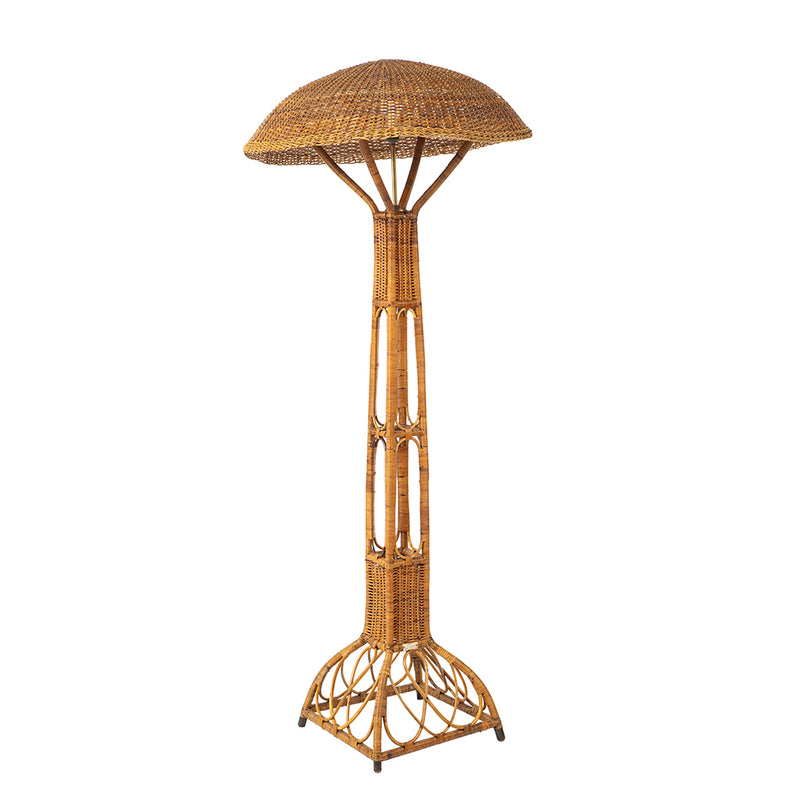 Rattan Floor Lamp