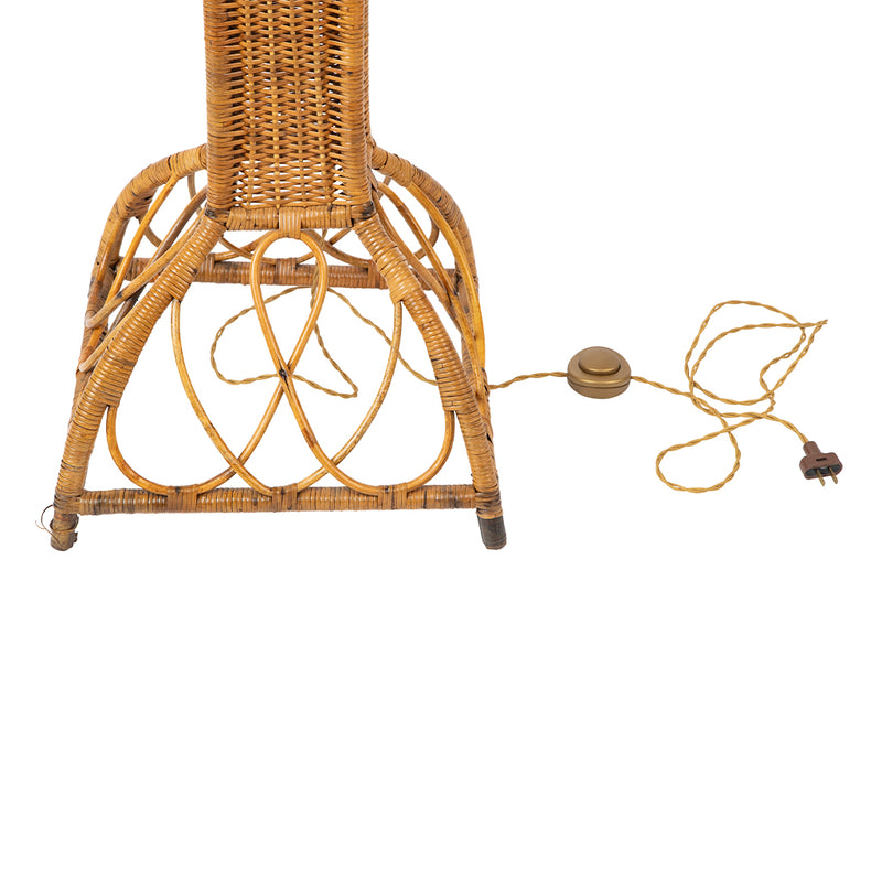 Rattan Floor Lamp