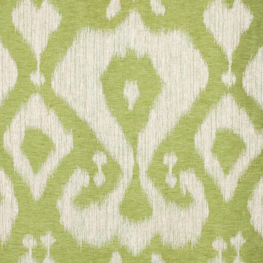 Lino Ikat Alfio - Celery (Memo)