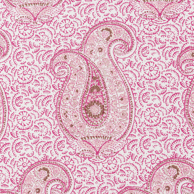 Jaipur Paisley - Cerise & Sable (Memo)