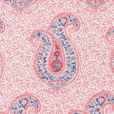 Jaipur Paisley - Coral & French (Memo)