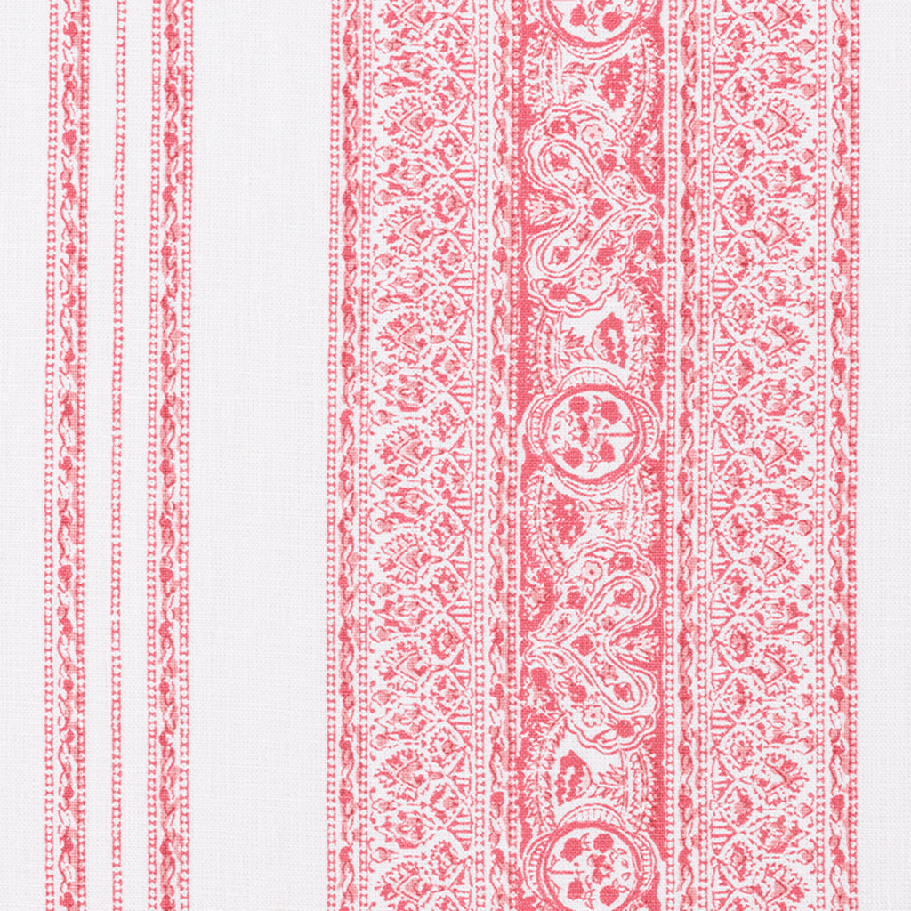 Jaipur Stripe - Coral & Salmon (Memo)