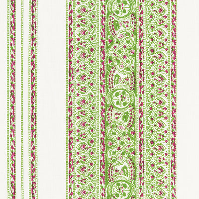 Jaipur Stripe - Tennis & Cerise (Memo)