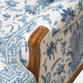A Louis XV Style Three Seat Sofa in Srinagar and Srinagar Stripe