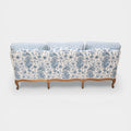 A Louis XV Style Three Seat Sofa in Srinagar and Srinagar Stripe