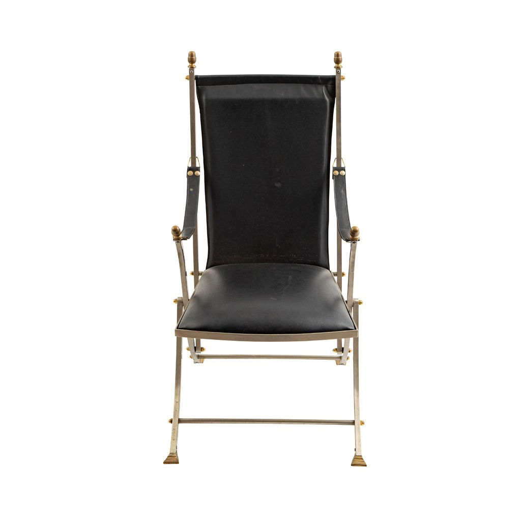 Maison Jansen Folding Campaign Chair
