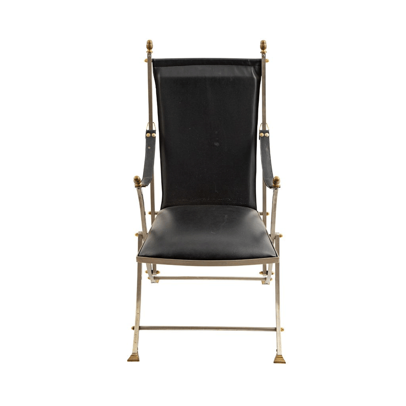 Maison Jansen Folding Campaign Chair