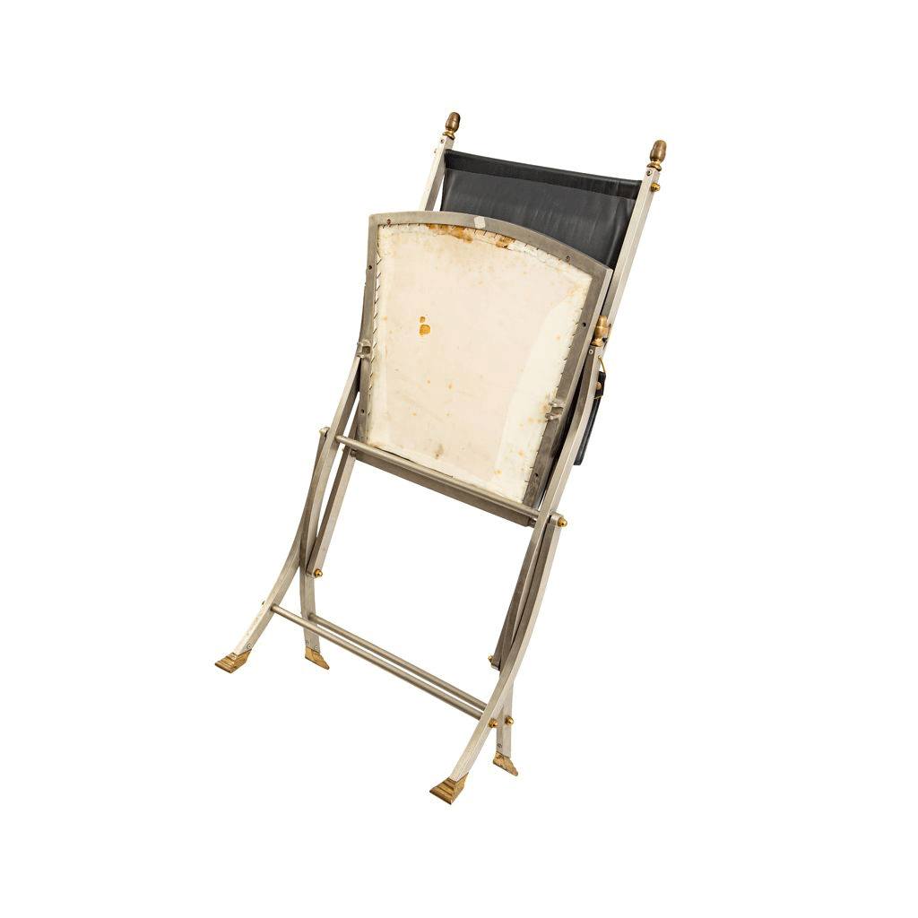 Maison Jansen Folding Campaign Chair