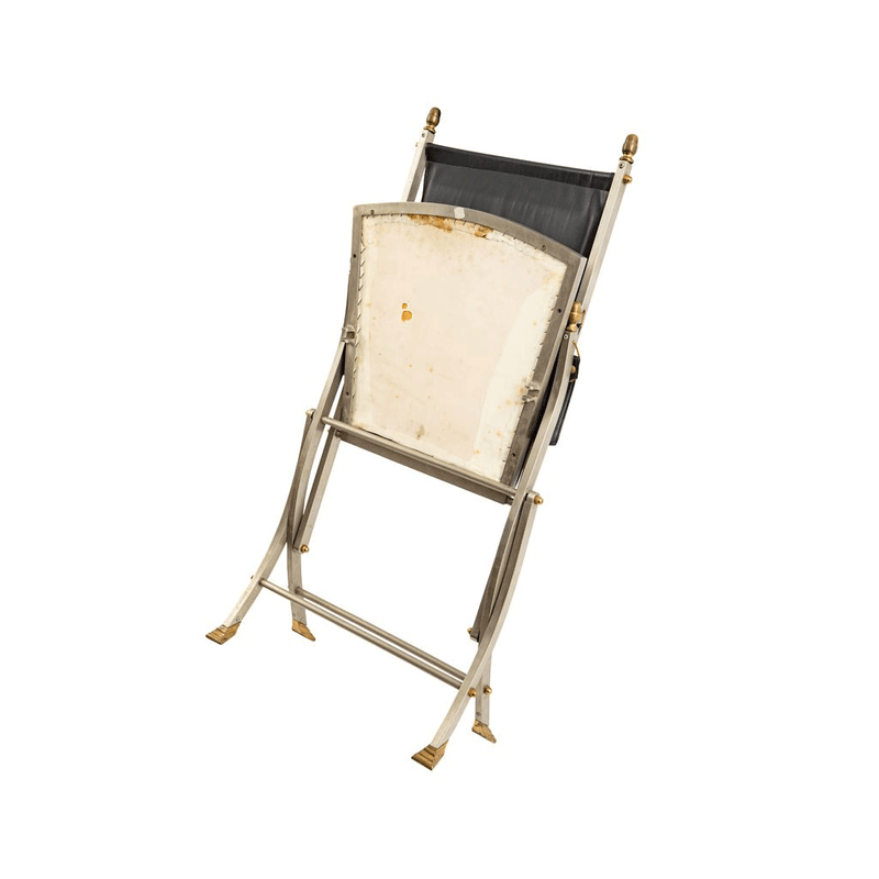 Maison Jansen Folding Campaign Chair