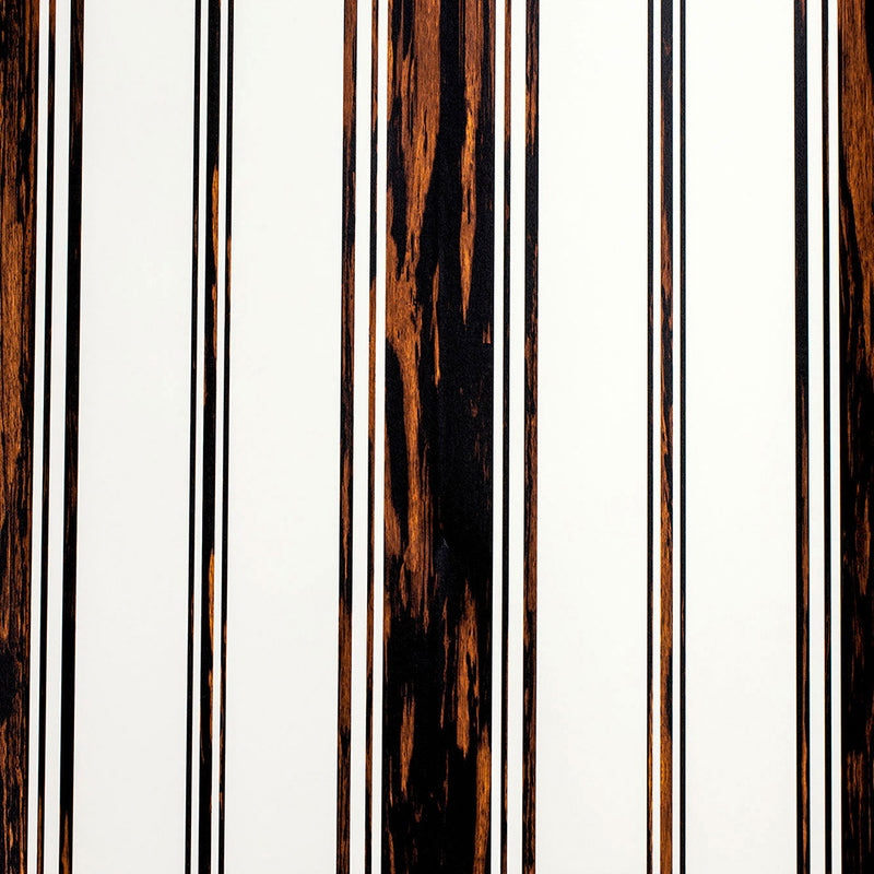 Bosco Branca Stripe - Macassar (Wallpaper Memo)