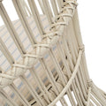 A Pair of Vintage Rattan Armchairs by Bonacina