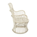 A Pair of Vintage Rattan Armchairs by Bonacina