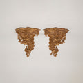 A Pair of Louis XV Style Giltwood Wall Brackets