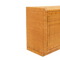 Pair of Rattan Cabinets