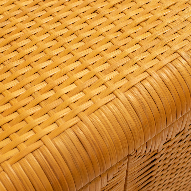Pair of Rattan Cabinets