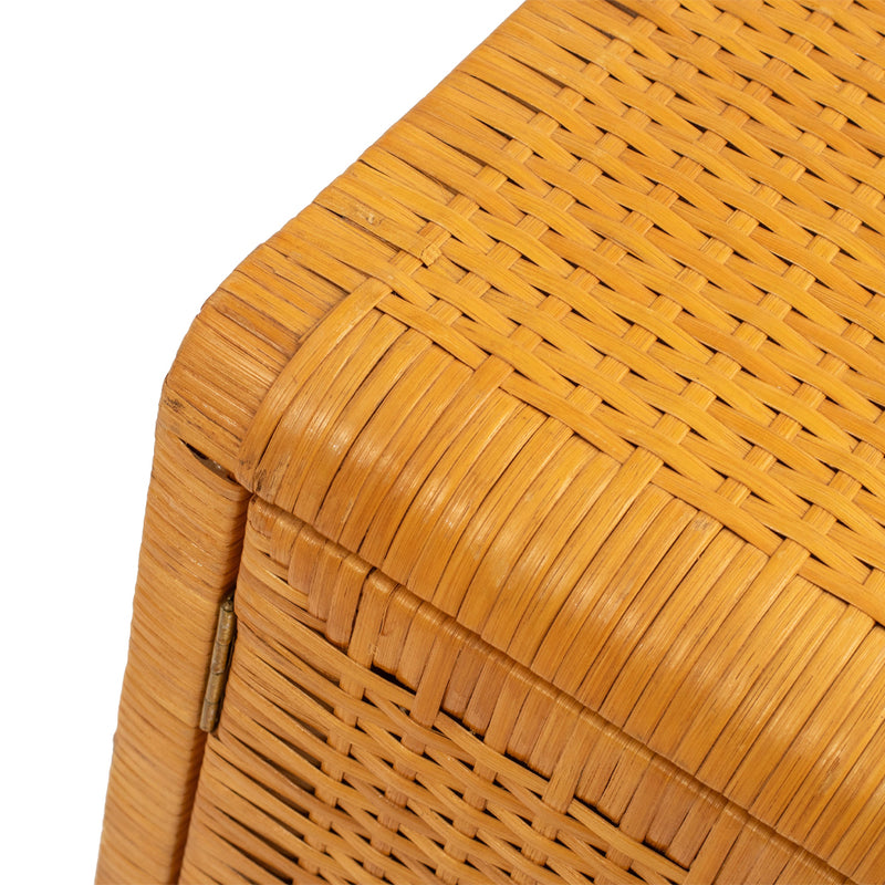 Pair of Rattan Cabinets