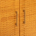 Pair of Rattan Cabinets