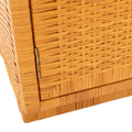 Pair of Rattan Cabinets