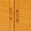 Pair of Rattan Cabinets